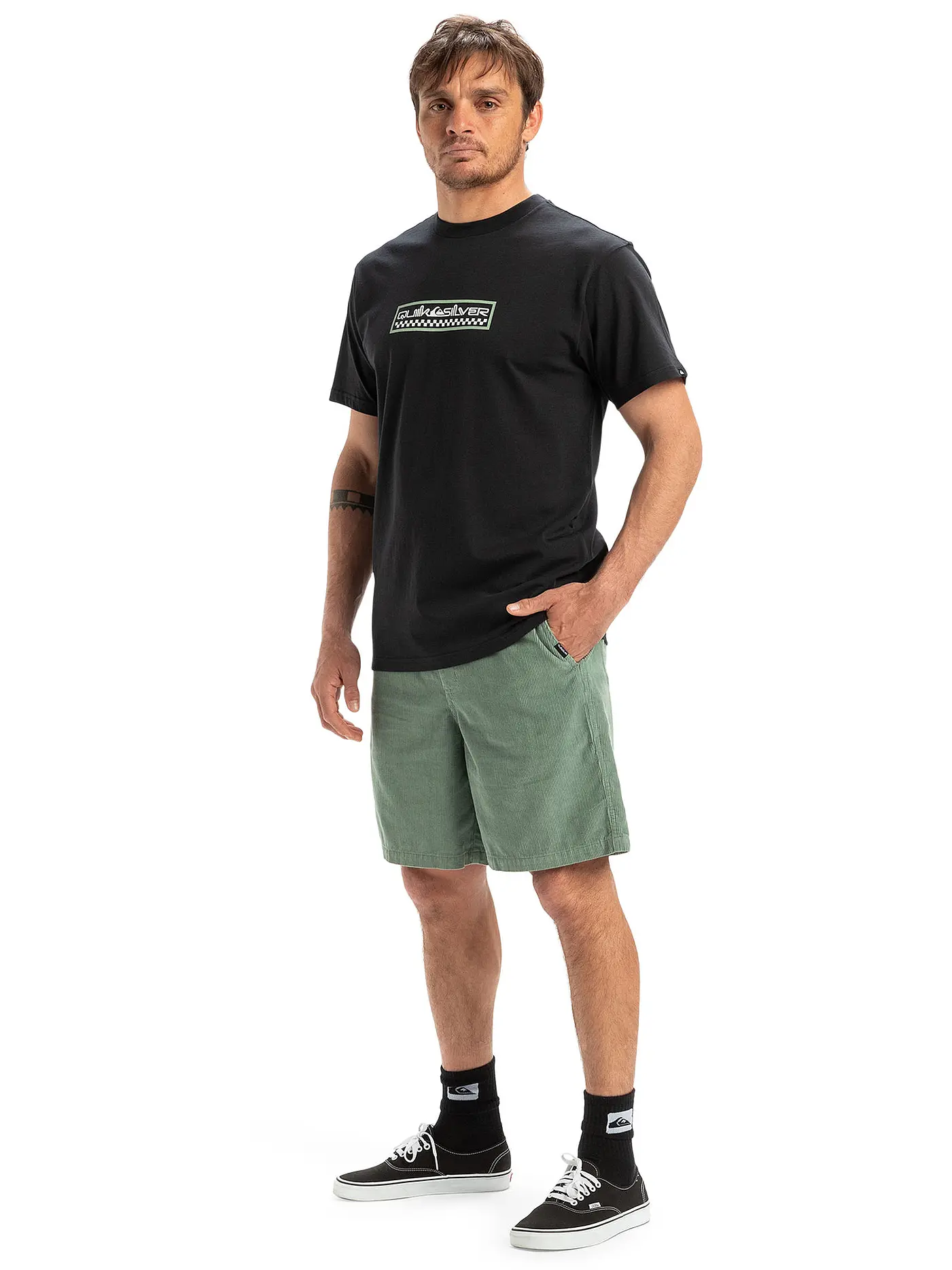 QUIKSILVER | Herren Beachshort Taxer 18" Bermuda | hellgrün